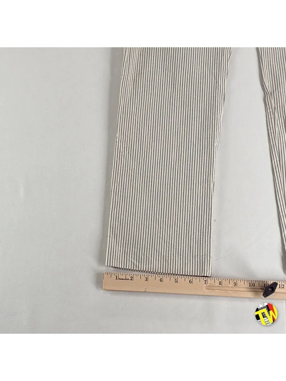Y2K American Apparel Hickory Stripe Pants Made in USA High
